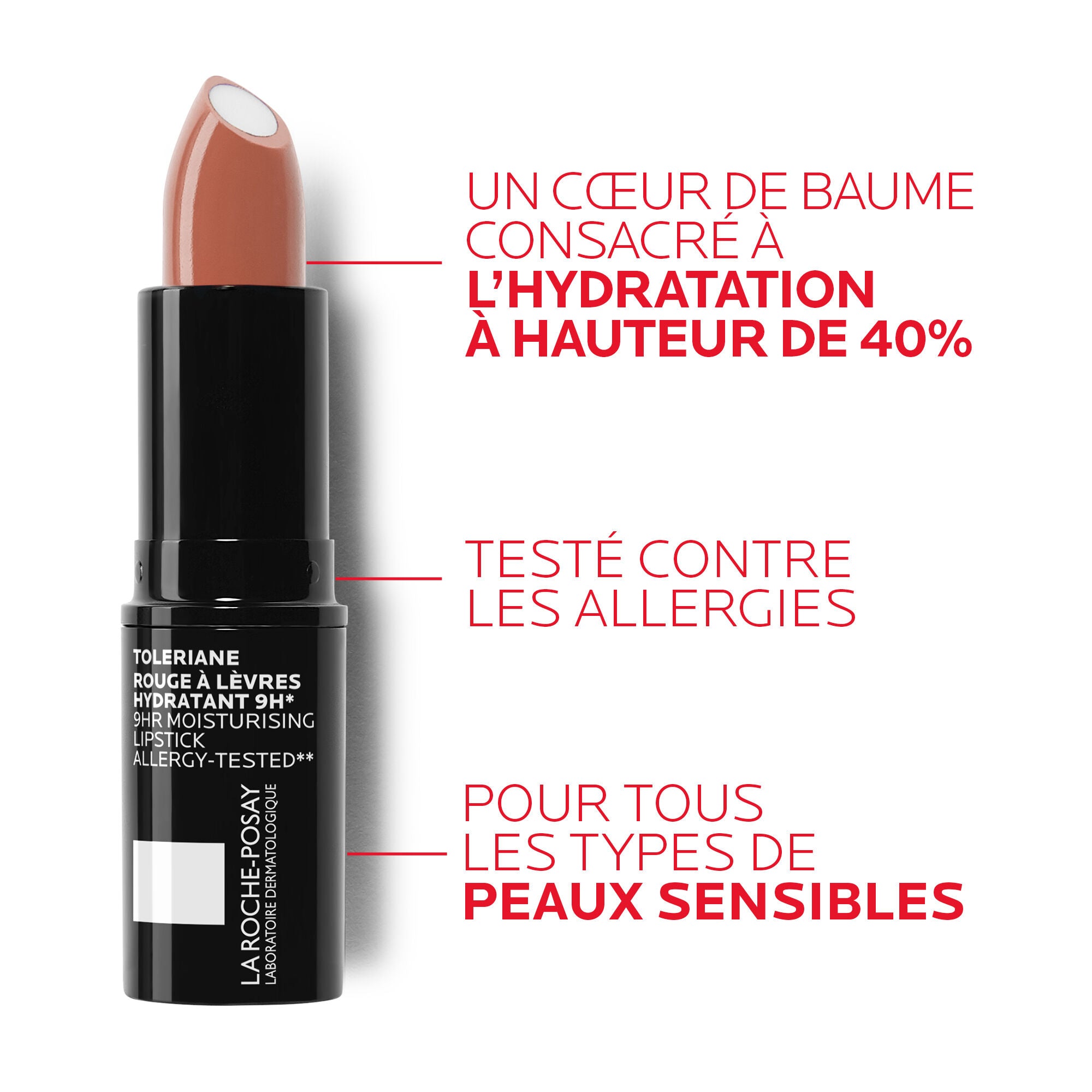 TOLERIANE NOVALIP ROUGE À LÈVRES HYDRATANT