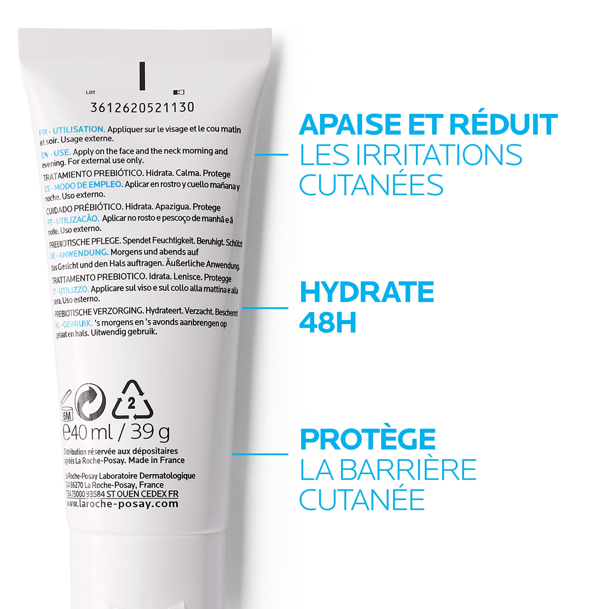TOLERIANE SENSITIVE CRÈME. SOIN HYDRATANT APAISANT PROTECTEUR