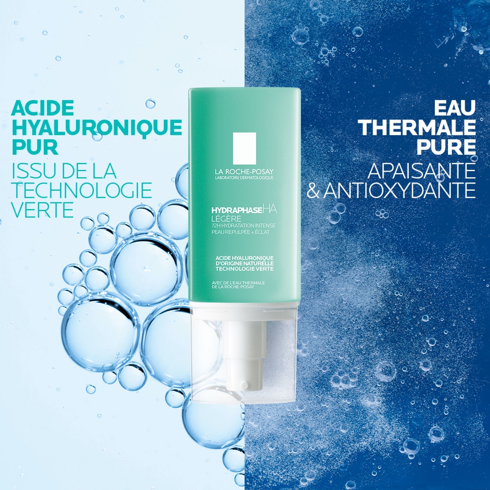 HYDRAPHASE HA LÉGÈRE CRÈME HYDRATANTE VISAGE À L'ACIDE HYALURONIQUE