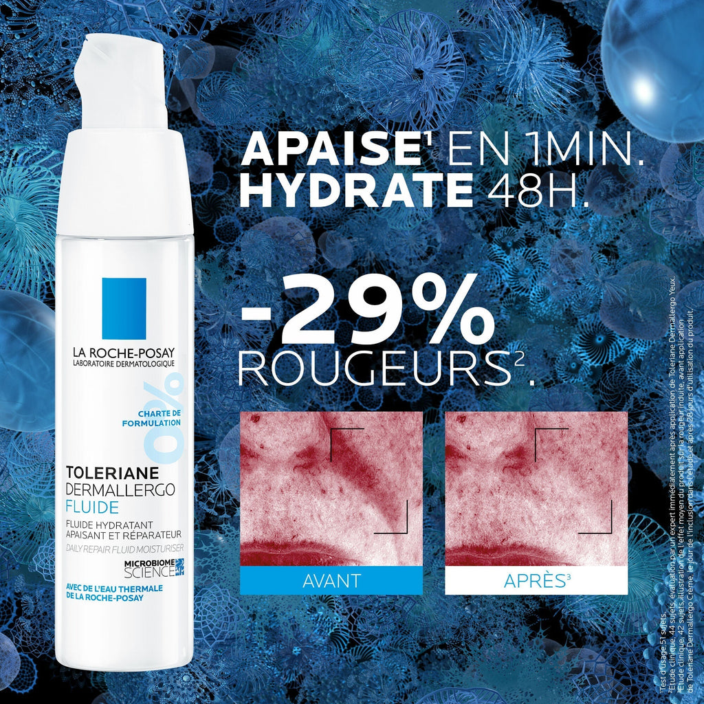 TOLERIANE DERMALLERGO FLUIDE SOIN HYDRATANT VISAGE