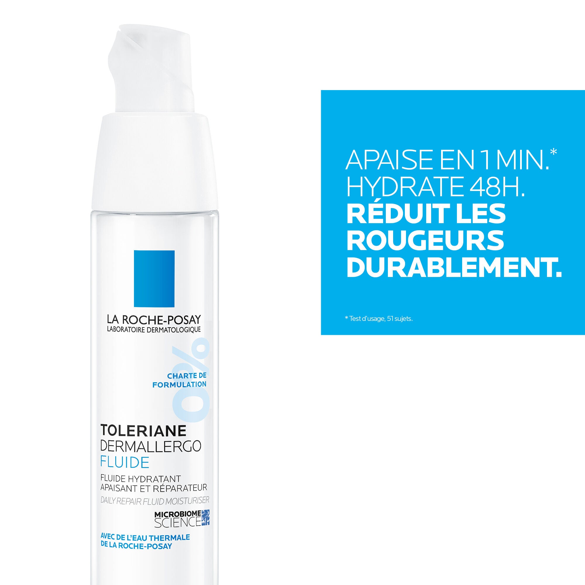 TOLERIANE DERMALLERGO FLUIDE SOIN HYDRATANT VISAGE