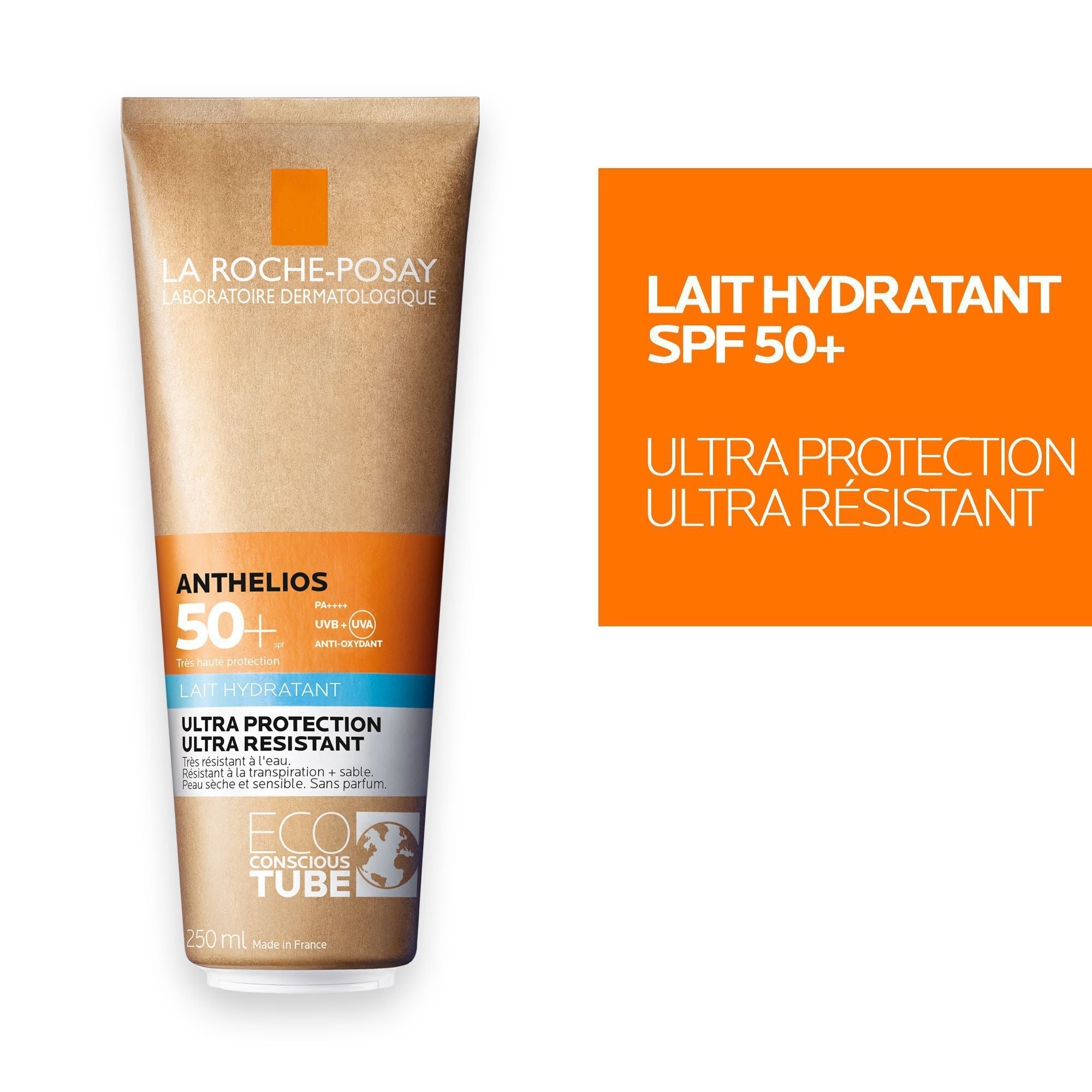 ANTHELIOS CRÈME SOLAIRE LAIT HYDRATANT TUBE ECO-RESPONSABLE SPF50+