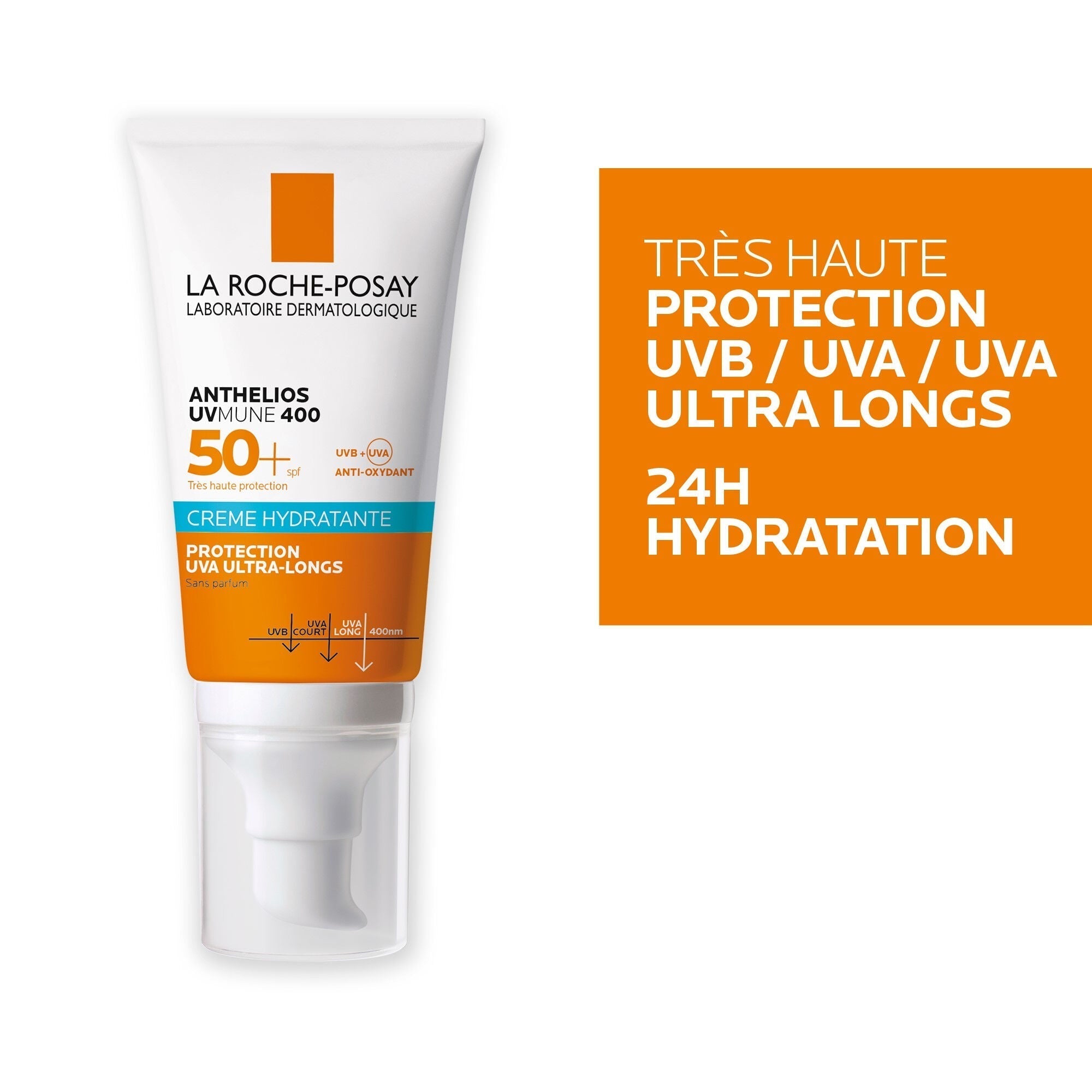 ANTHELIOS UVMUNE 400 CRÈME SOLAIRE PEAU SENSIBLE SANS PARFUM