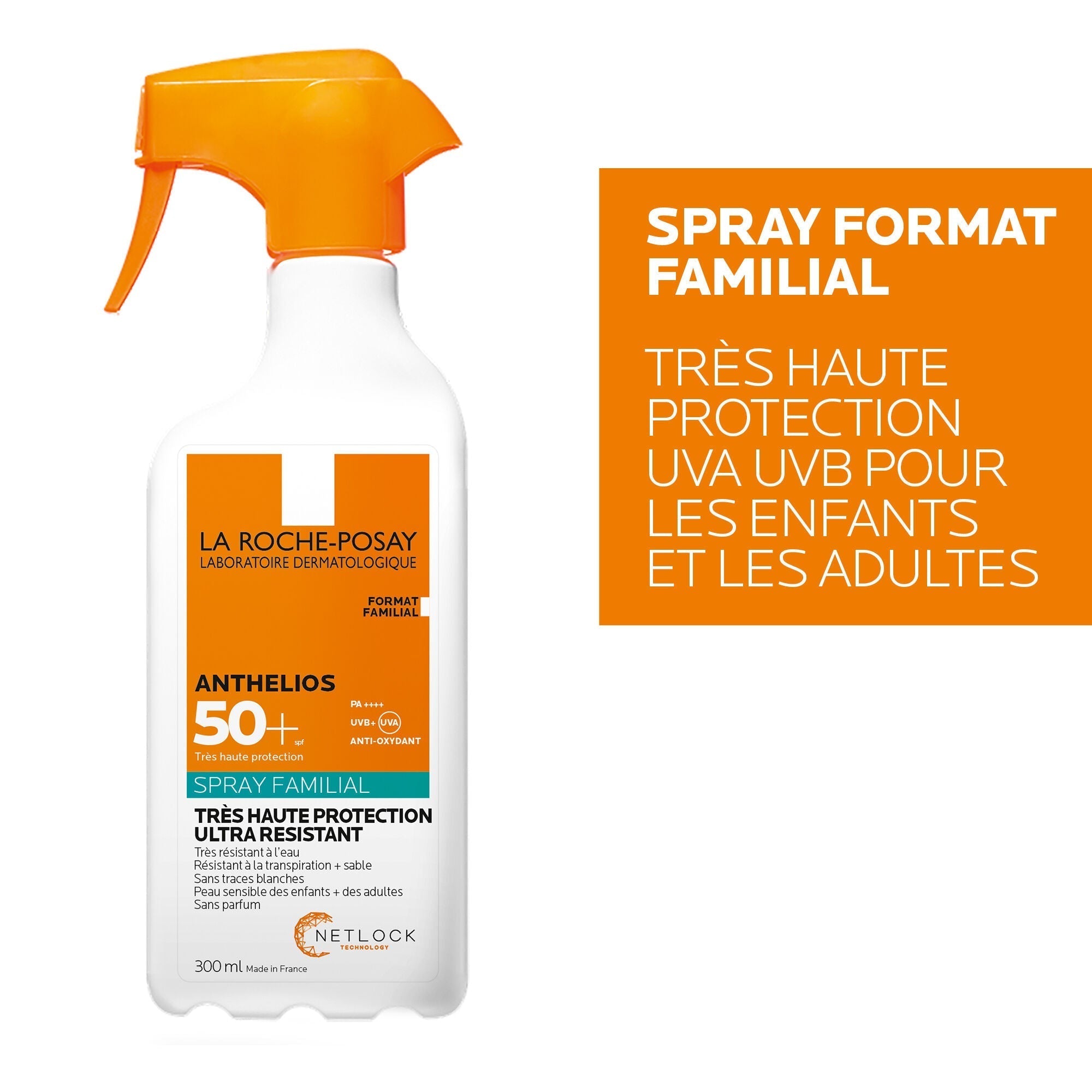 ANTHELIOS CRÈME SOLAIRE EN SPRAY SPF50+