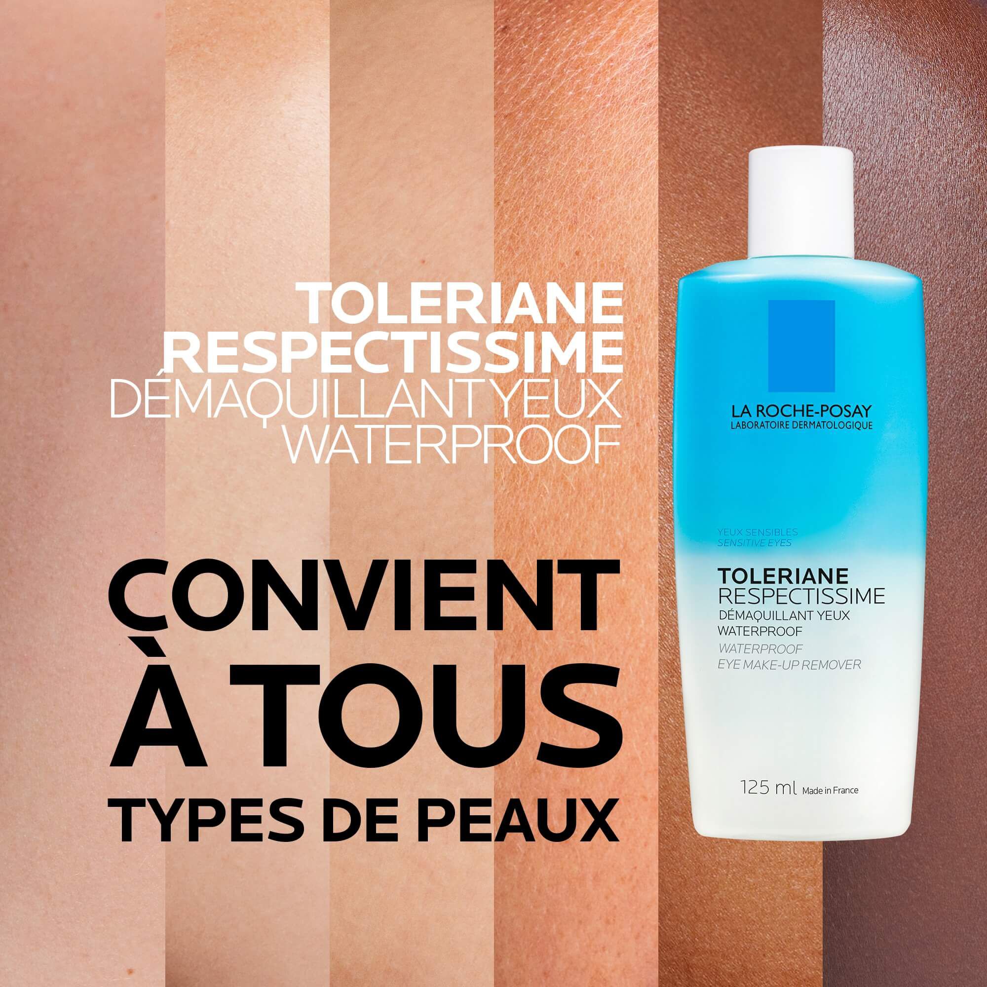TOLERIANE RESPECTISSIME DÉMAQUILLANT YEUX WATERPROOF