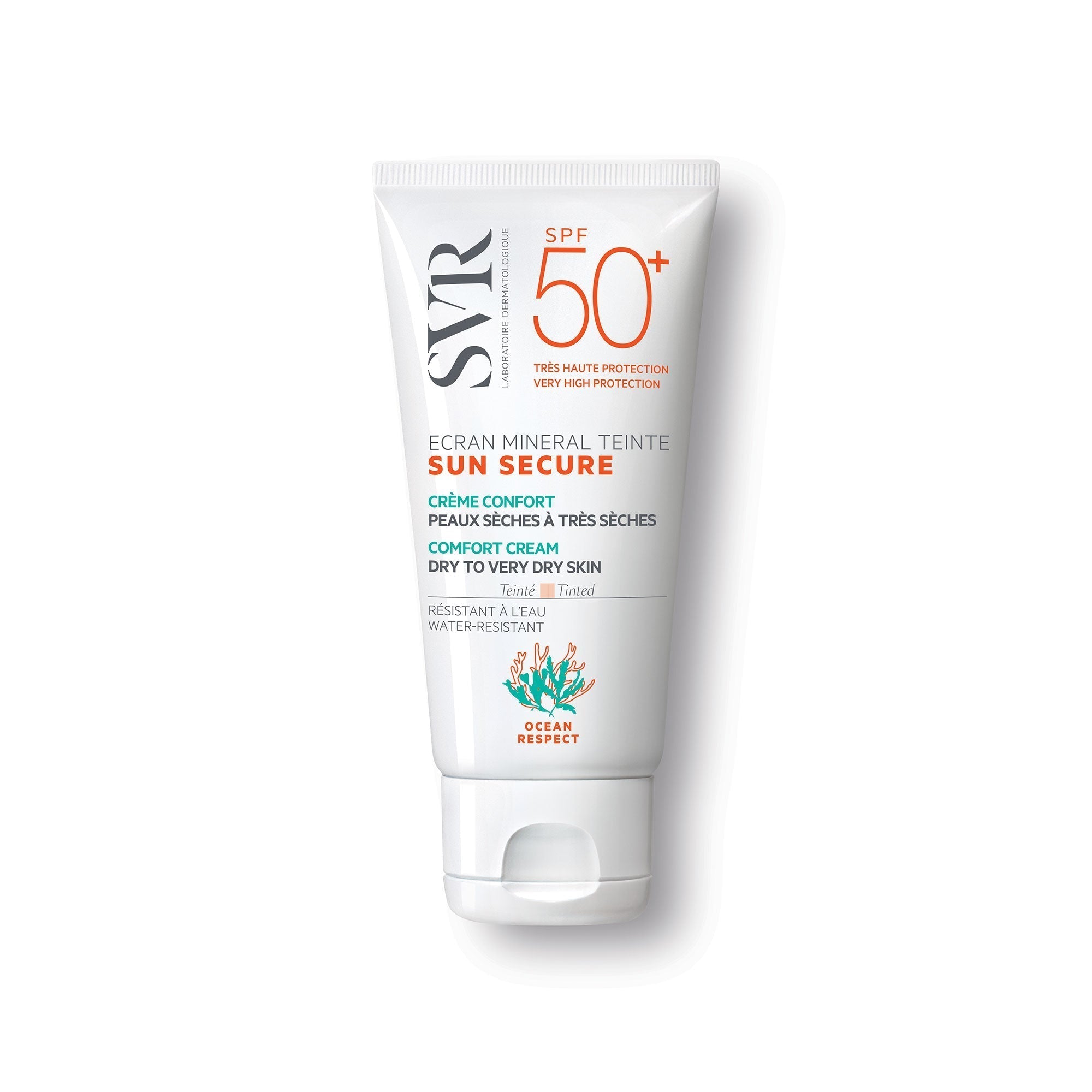 SUN SECURE Écran Minéral Teinté Peaux sèches à très sèches