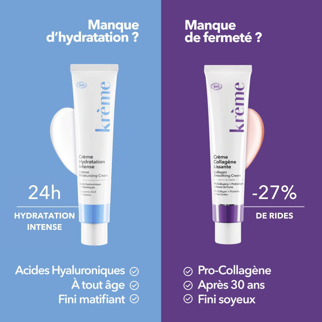Crème Hydratation Intense à l'Acide Hyaluronique