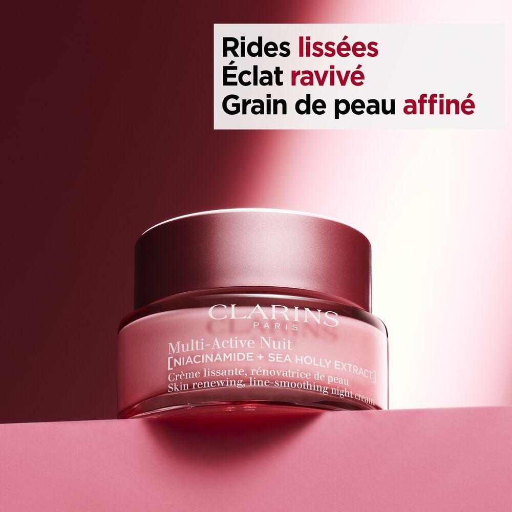 Crème de Nuit Premières Rides Peau Sèche à la Niacinamide - Multi-Active