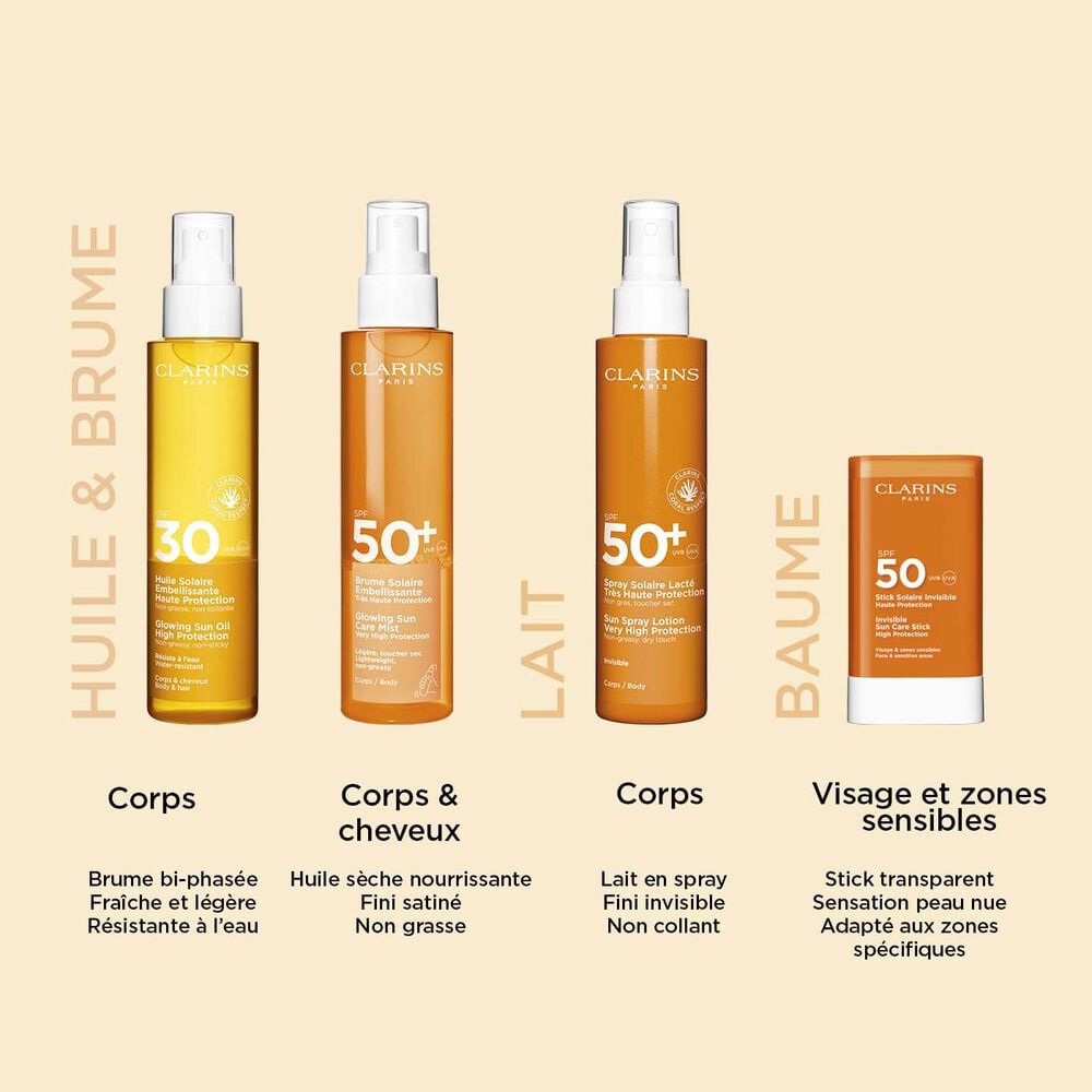 Brume Solaire Embellissante SPF50+ - Corps
