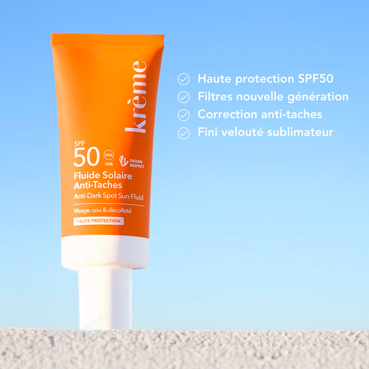 Fluide Solaire Anti Taches SPF 50